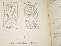 Tarot d'Oswald Wirth dans le tarot des Bohémiens de Papus